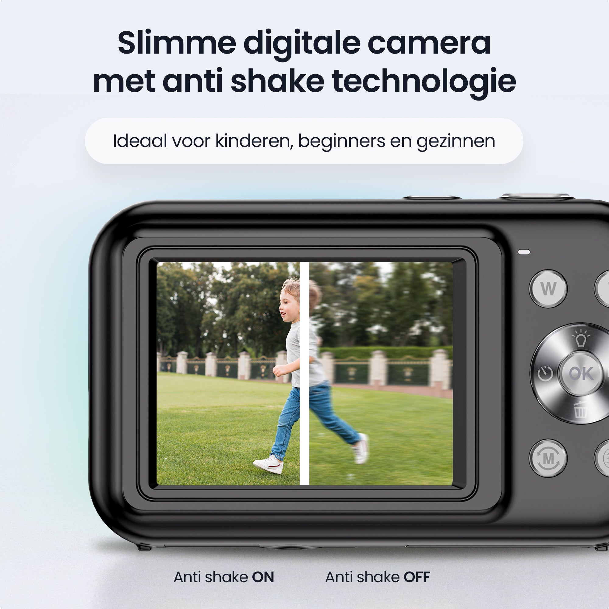 Siltcon® Digitale Camera - Full HD - 64 MP - Zwart