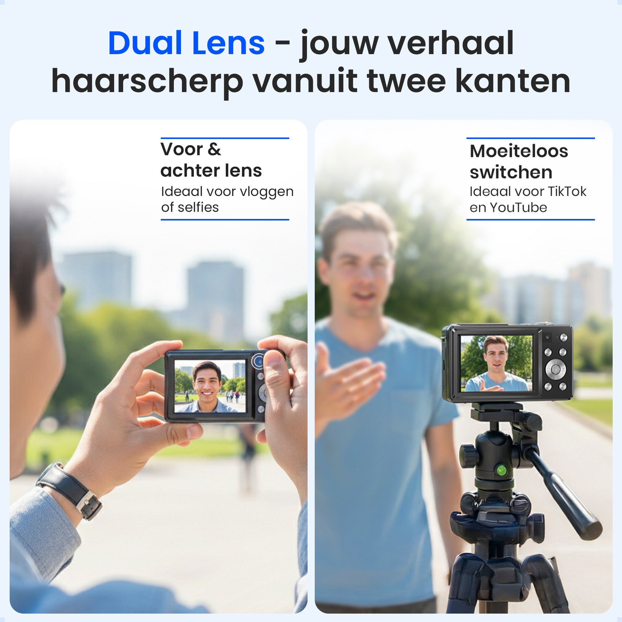 Siltcon Digitale Camera - 4K Zwart