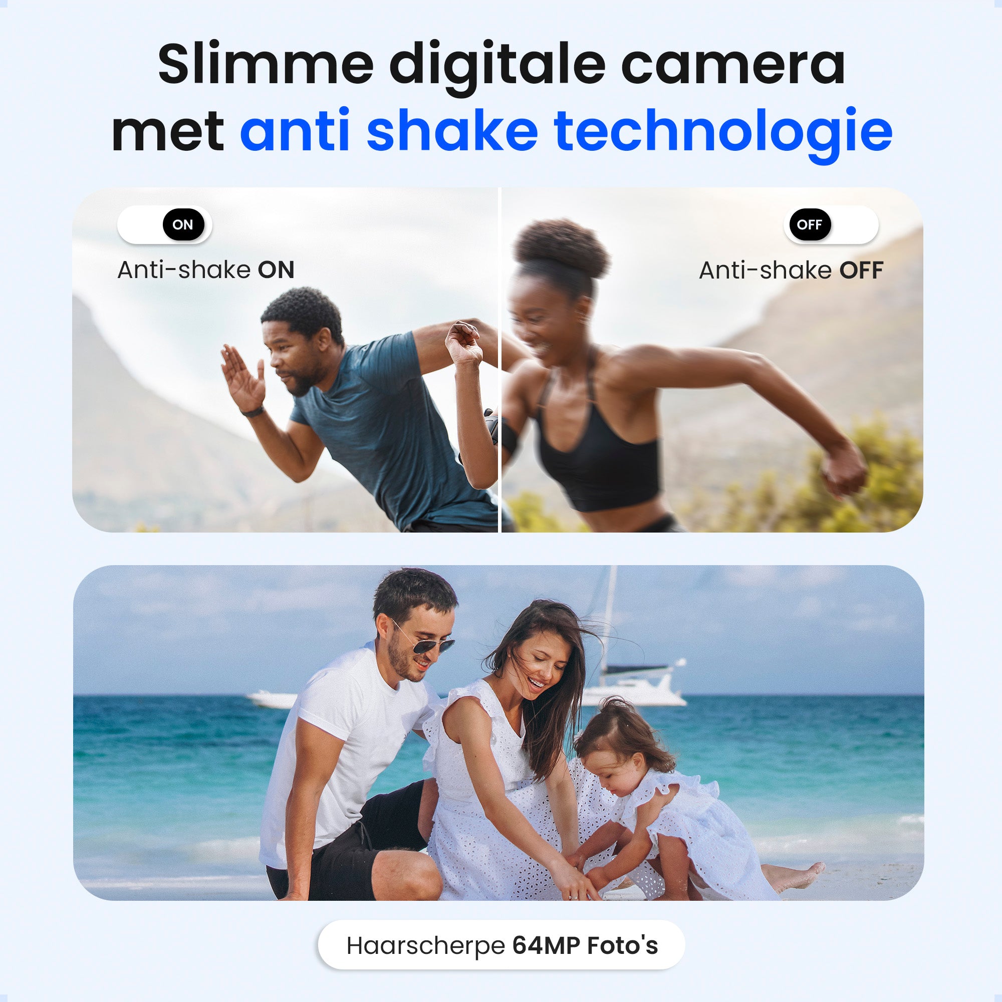 Siltcon Digitale Camera - 4K Roze