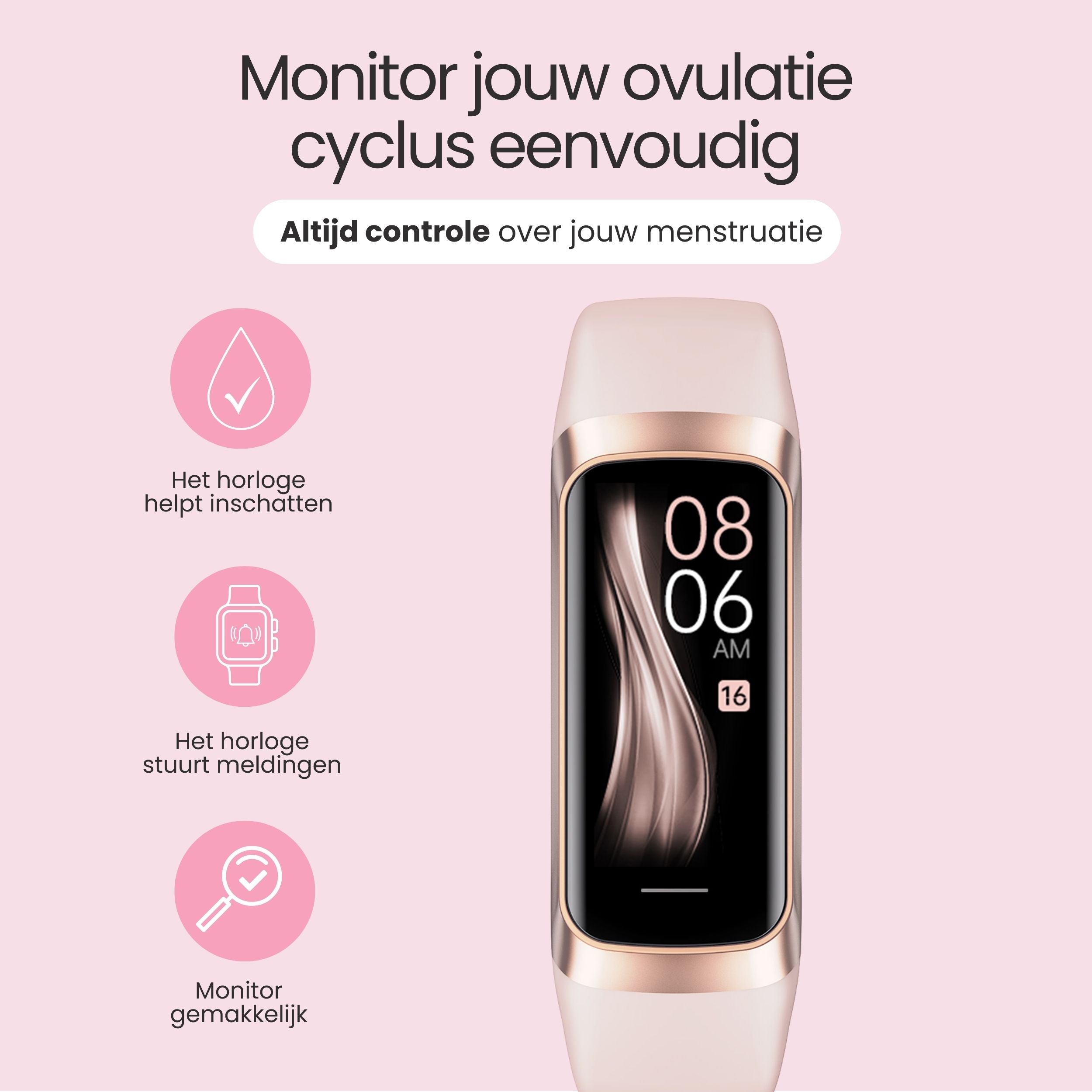 Siltcon® Vitéa Activity Tracker – Stappenteller Horloge