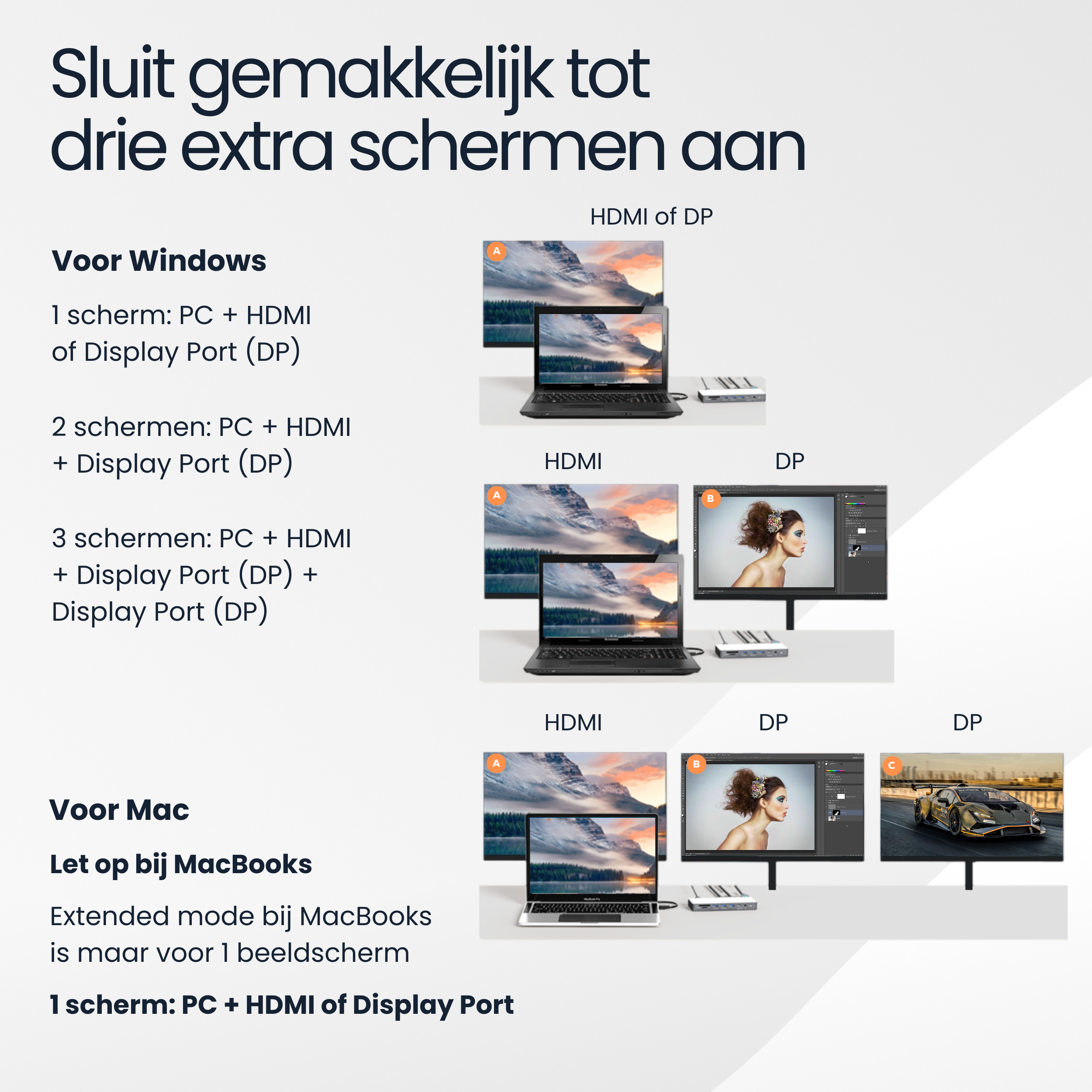 Siltcon® 13 in 1 Triple Display