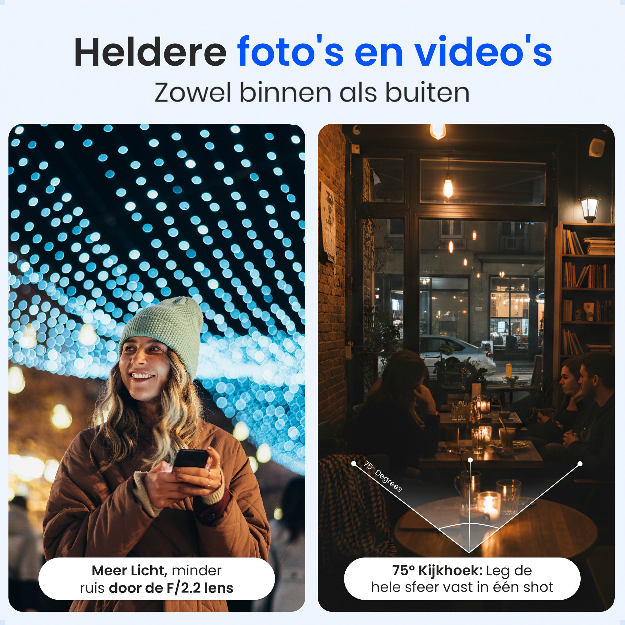 Siltcon Digitale Camera - 4K Roze