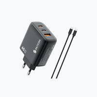 Siltcon 65W USB-C Adapter – Snellader voor Laptop & iPhone - Siltcon
