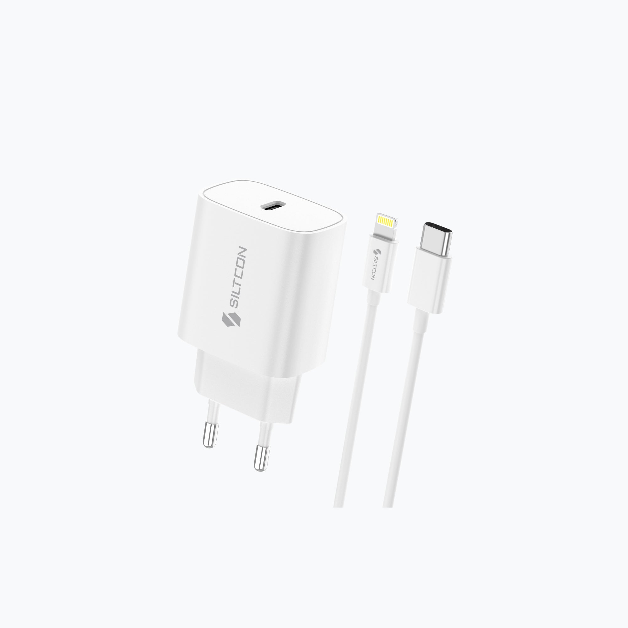 Siltcon 35W iPhone Snellader – USB-C naar Lightning Adapter 2m – iPad / iPhone / AirPods Oplader