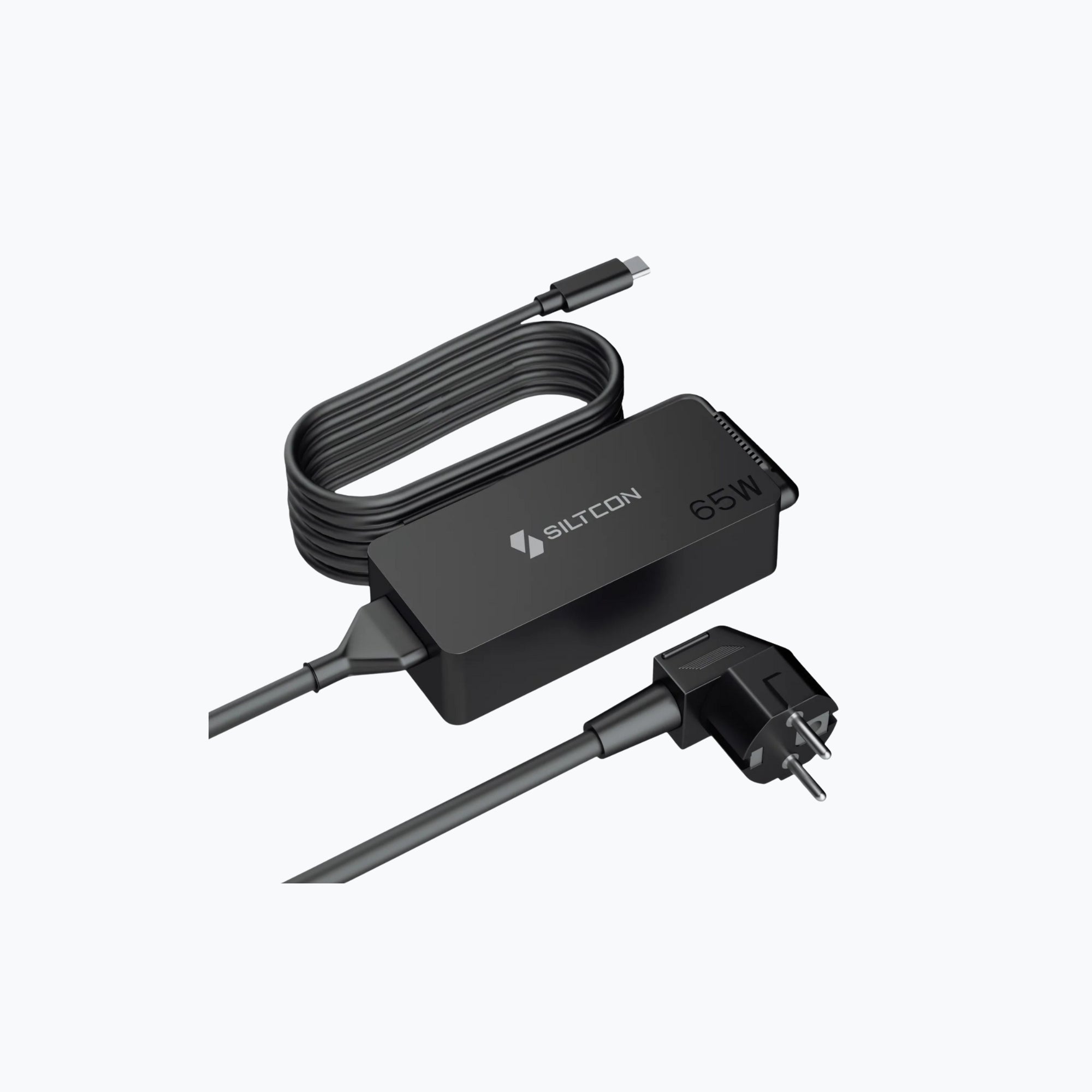 Siltcon 65W USB-C Adapter – Snelladen zonder gewicht – Universeel voor al je apparaten