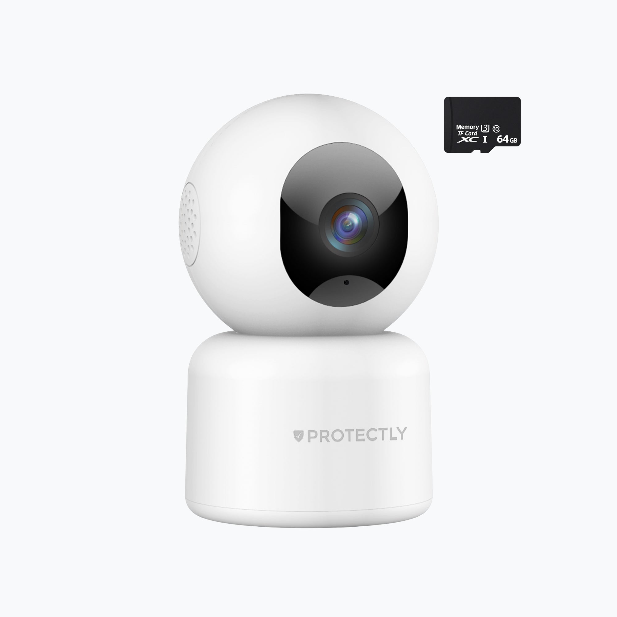 Protectly Beveiligingscamera Binnen – 2K Camera Baby & Huisdier