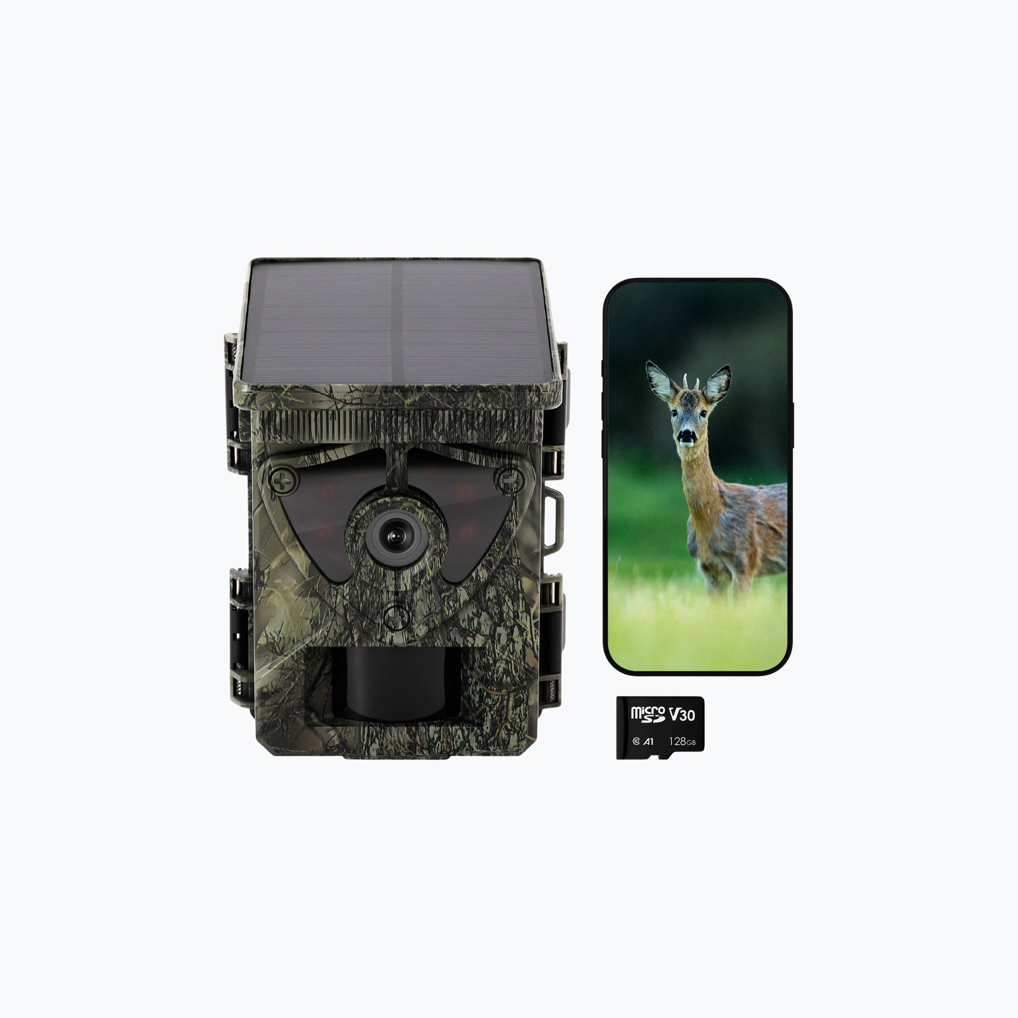 Siltcon – 8K Wildcamera met Zonnepaneel – WiFi