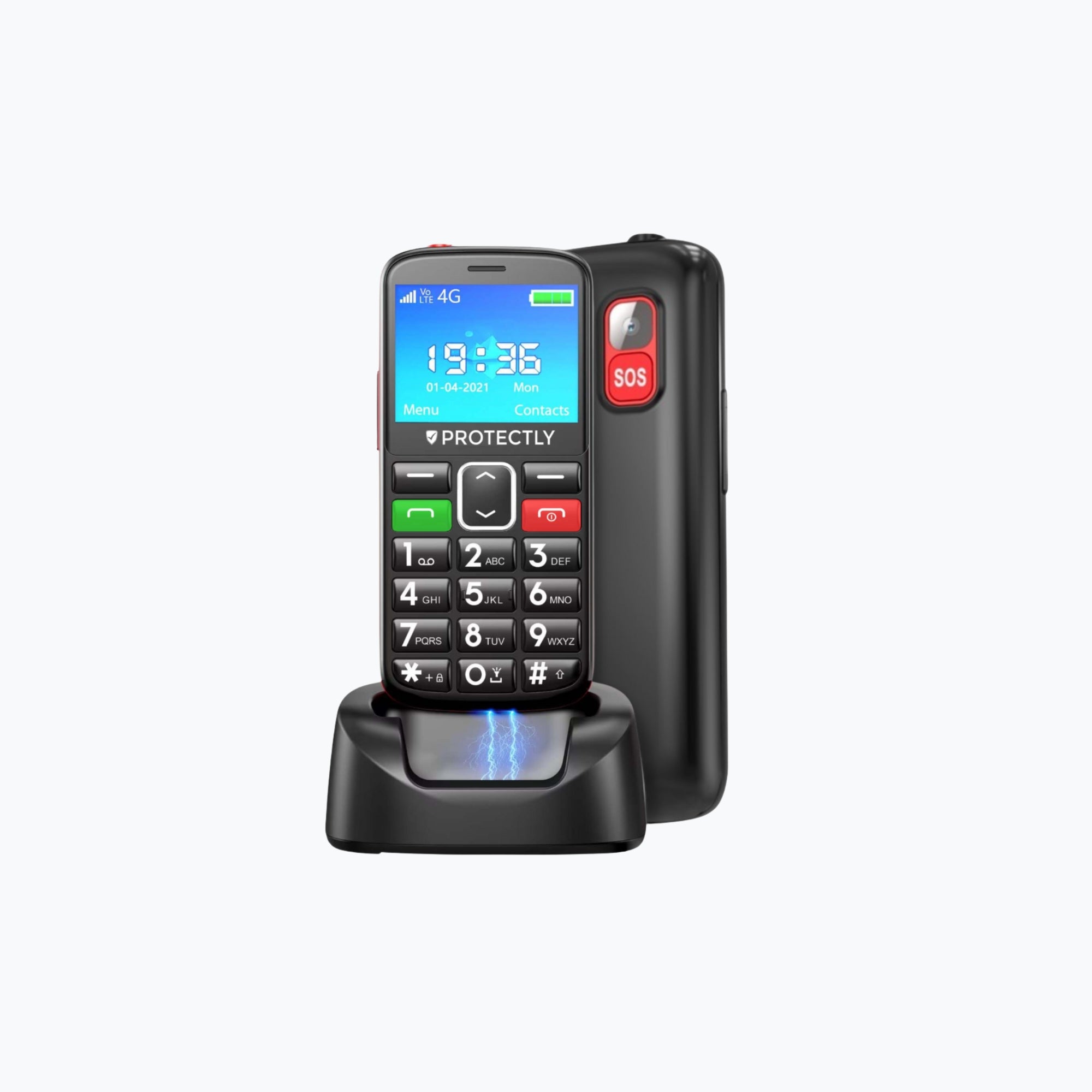 Protectly Senioren Telefoon – SOS knop