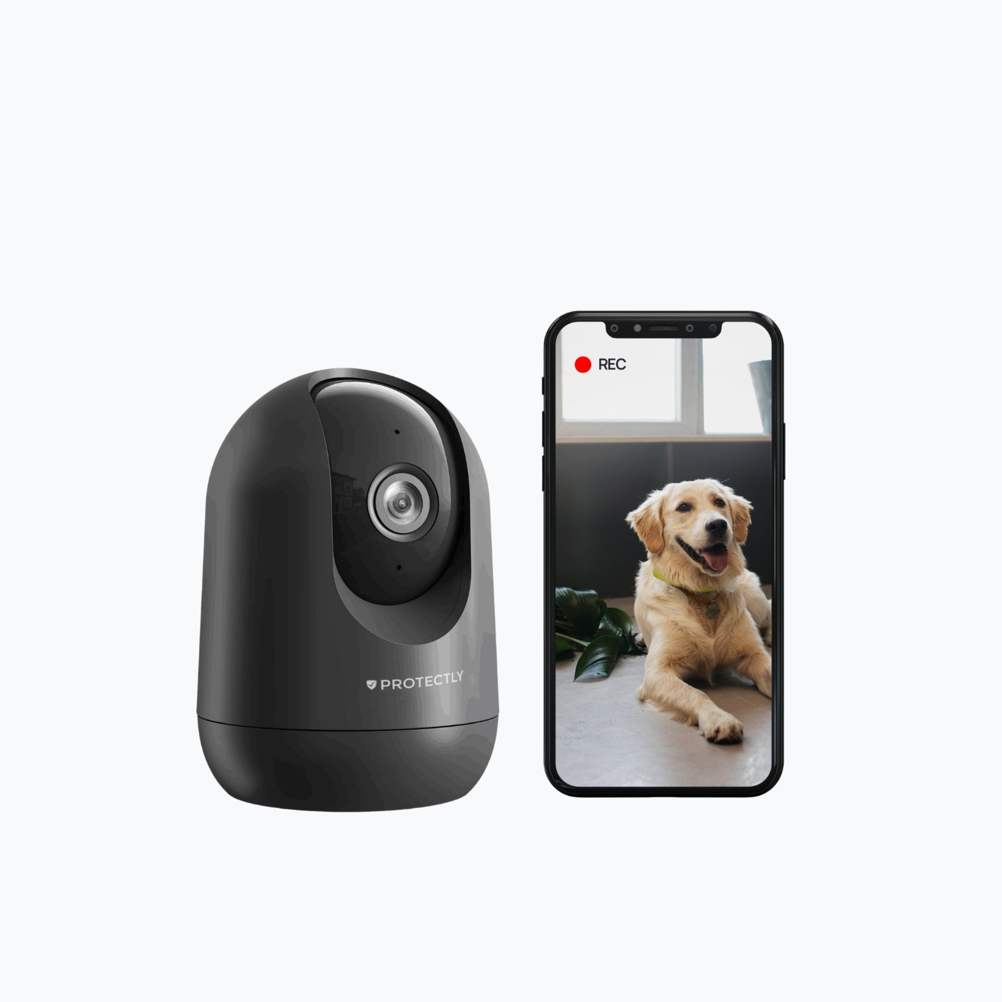 Protectly Beveiligingscamera – Huisdiercamera – 2K Ultra HD