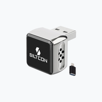 Siltcon® Ultra Compact 2-in-1 Geschikt voor Draadloos Carplay Dongle