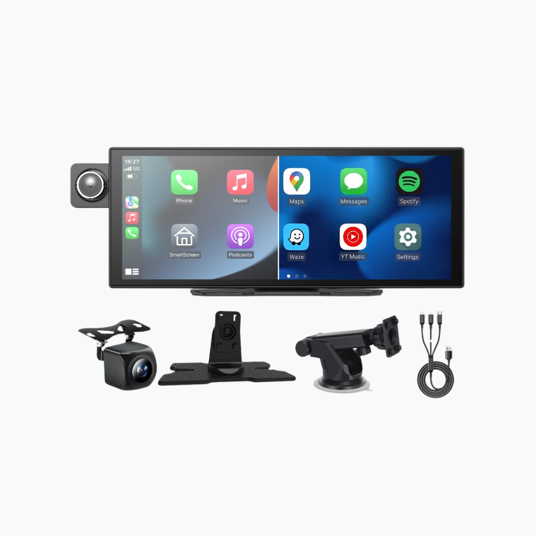 Siltcon® 11.26" Carplay / Android Auto Scherm & 4K Dashcam