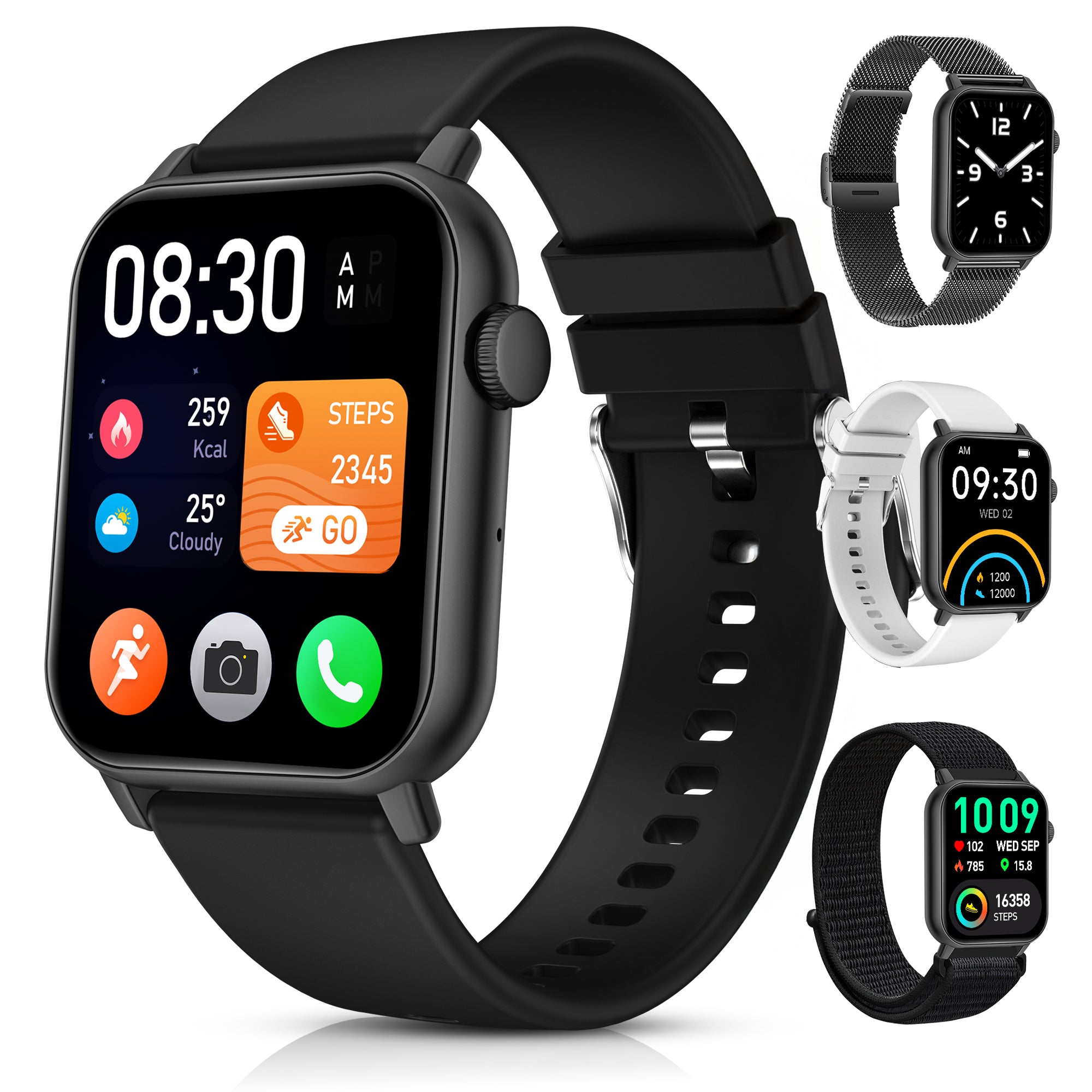 Siltcon Smartwatch Heren & Dames Pro