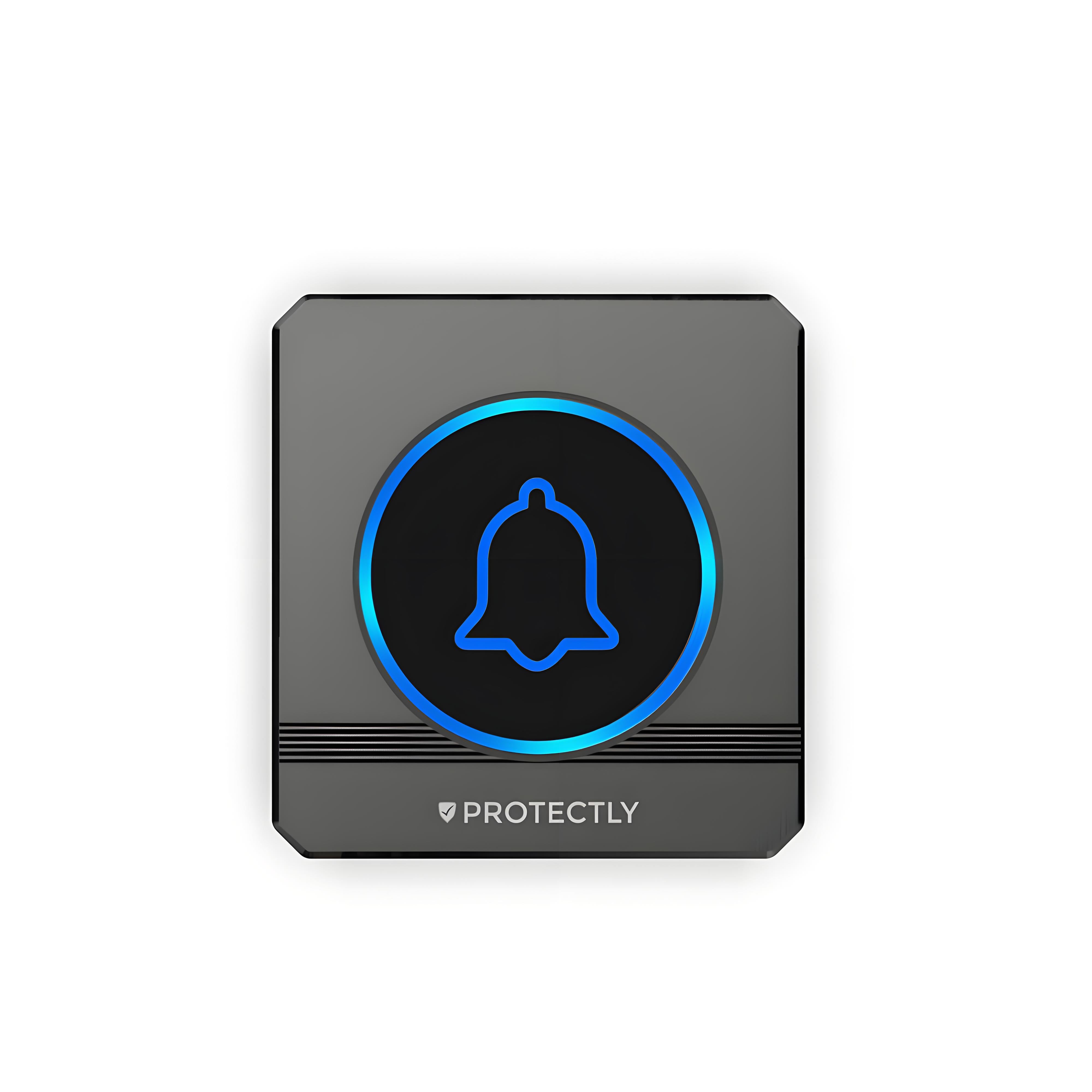 Protectly® Draadloze Deurbel Ontvanger - Uitbreiding Set