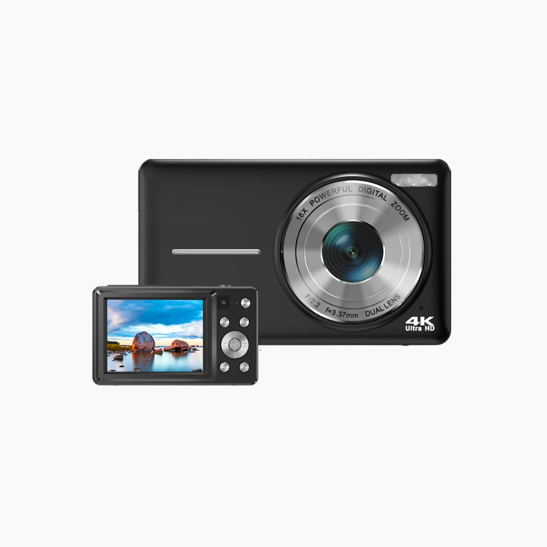 Siltcon Digitale Camera - 4K Zwart