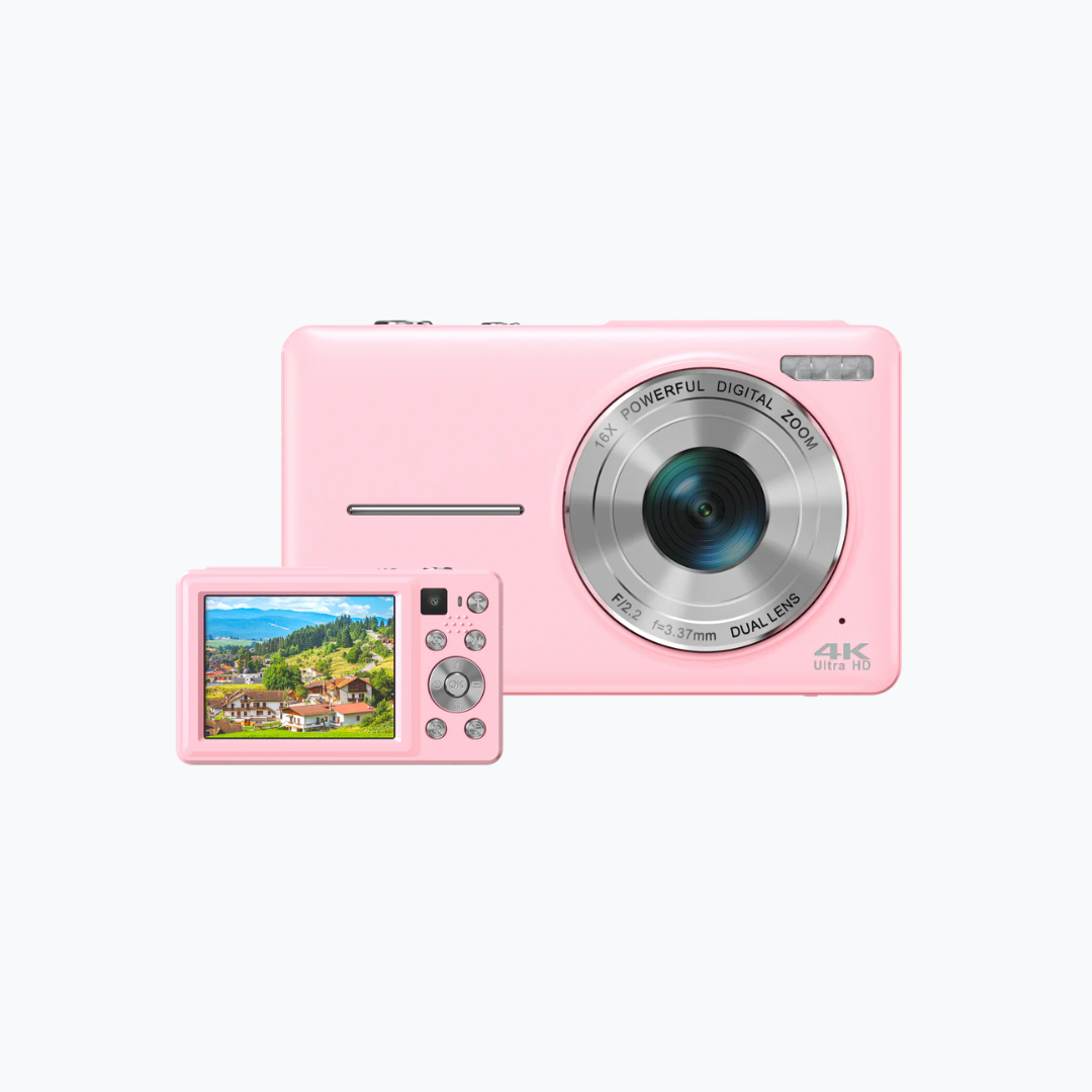 Siltcon Digitale Camera - 4K Roze