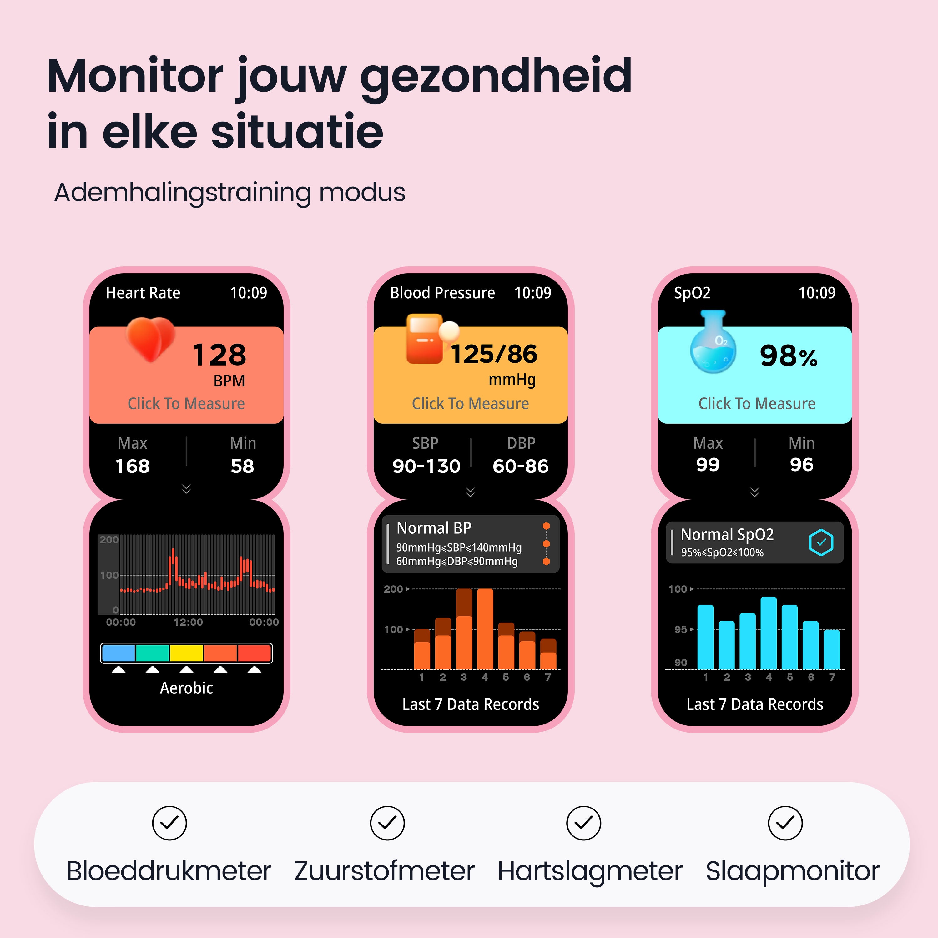 Siltcon Seréa Smartwatch Dames - Zilver